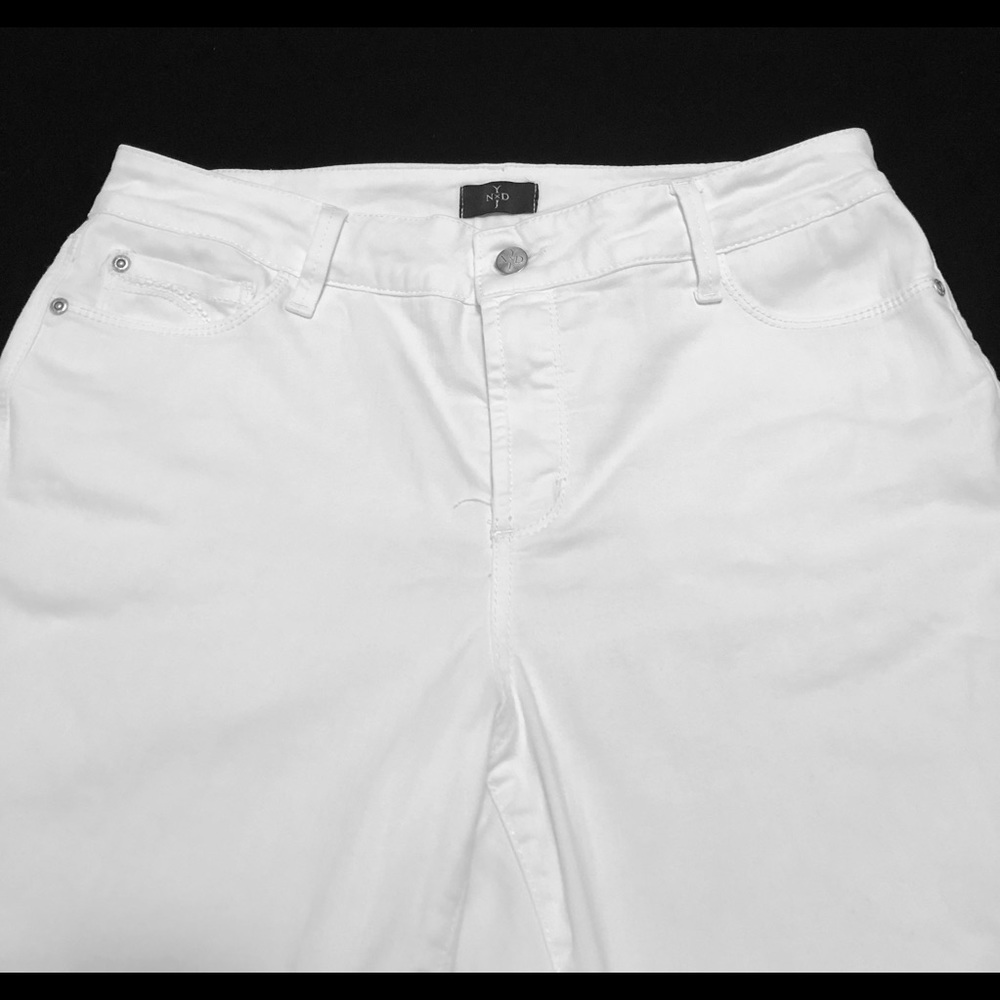NYDJ White Ankle Jeans